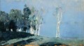 月明かりの夜 1899 アイザック レヴィタン 森の木々の風景